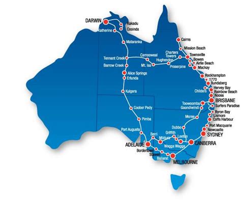 map of eastern australia coast.